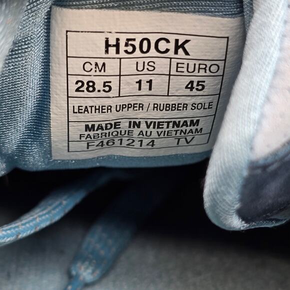 Asics Gel Sight Ronnie Fieg Shoes Men's 11 Blue Suede Leather Athletic Sneakers - Picture 11 of 11